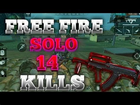 Eventually, players are forced into a shrinking play zone to engage each other in a tactical and. 14 KILLS SOLO vs SQUAD Garena Free Fire Gameplay #3 ...