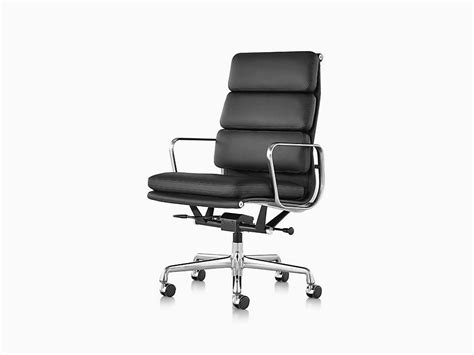 Offering superb comfort, the ea 219 soft pad office chair is a decadent seating solution for any modern workspace, designed by charles and ray. Eames Soft Pad Executive Chair with Pneumatic Lift ...