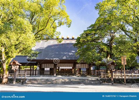 Atsuta Shrine In Nagoyaaichijapan Editorial Photography Image Of