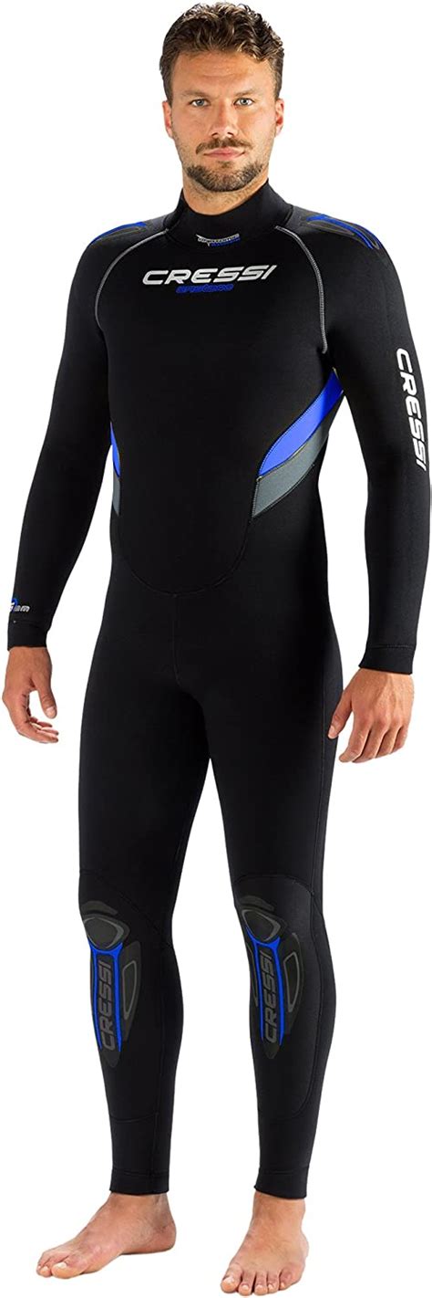 Cressi Castoro Man Monopiece Wetsuit Diving Suit Available In 5 Or 7