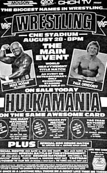 Remembering Wrestling Hulkamania Night