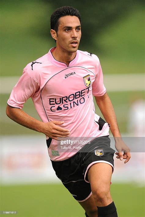 Eran Zahavi Of Palermo In Action During A Pre Season Friendly Match