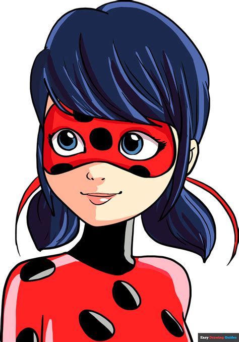 How To Draw Miraculous Ladybug Really Easy Drawing Tutorial