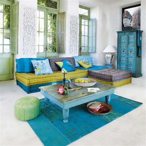 Der orientalische look muss nicht immer bunt und auffällig sein. Wohnzimmer orientalisch
