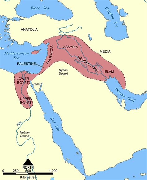 Major Rivers Of The Middle East Worldatlas