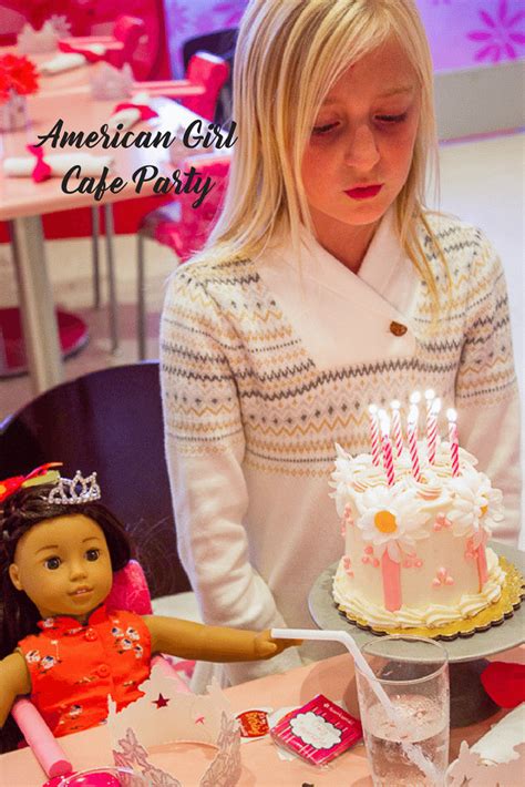 american girl cafe birthday party tinselbox