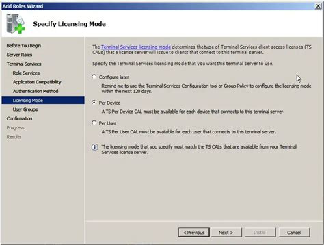 Terminal Services Configuration In Windows Server 2008 Pdf