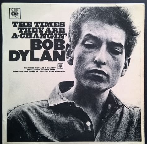 Bob Dylan The Times They Are A Changin 1965 Vinyl Discogs