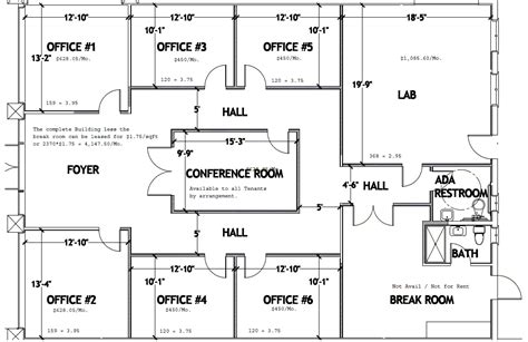 Office Space Office Layout Plan Office Floor Plan Floor Plans