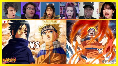 Naruto Vs Sasuke Part 12 Reaction Mashup Naruto 132133 ナルト