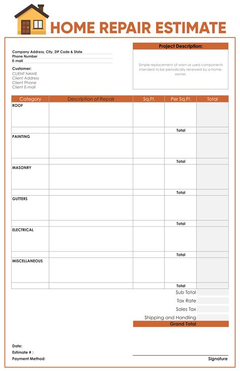 There are a lot of. 9 Best Images of Roofing Estimate Templates Printable ...