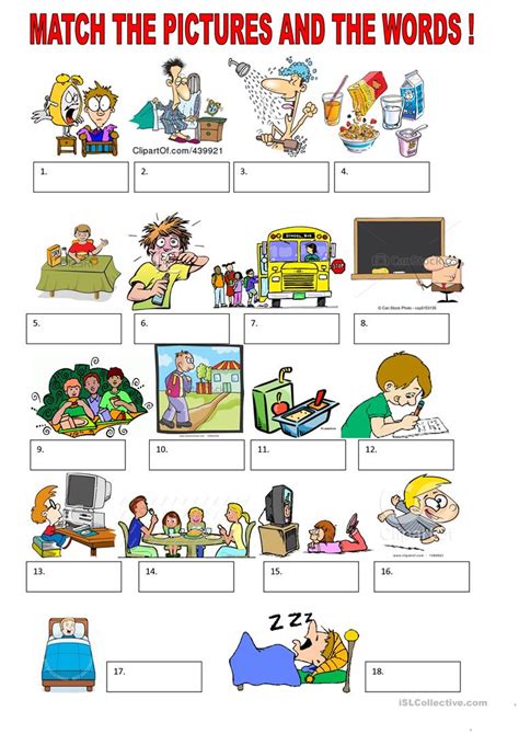 Daily Routine Worksheet Free Esl Printable Worksheets Made By Teachers
