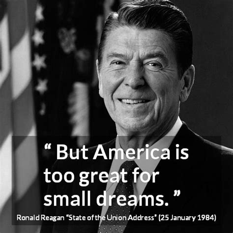 But America Is Too Great For Small Dreams Kwize