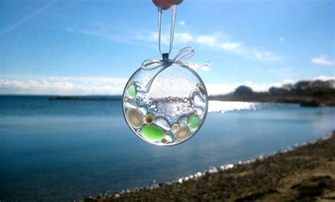 Authentic Sea Glass Ornaments Exclusively At Lita Sea Glass Jewelry