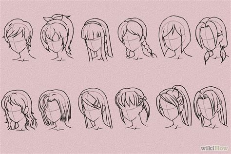 How To Draw Anime Hair Step By Step With Pictures Wikiwiki Com