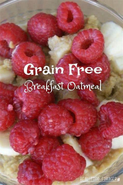 Grain Free Breakfast Oatmeal SCD GAPS Paleo AIP Rezept Mit