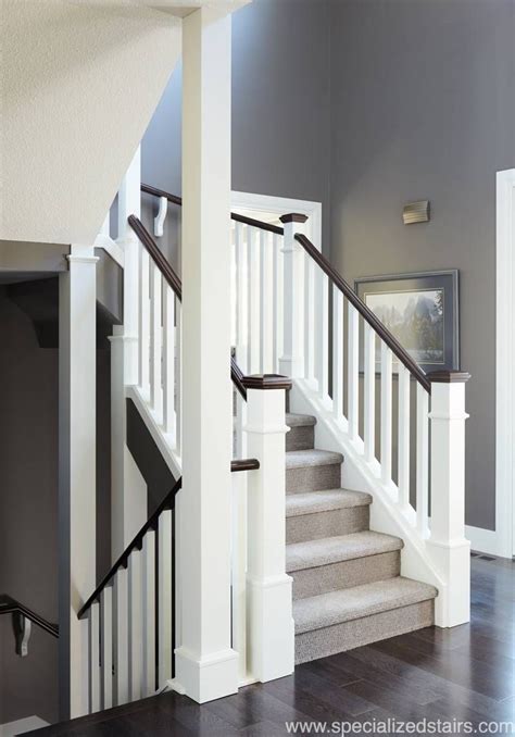 Southern Railing Specialized Stair And Rail Stairs Painted White