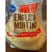 Beat together 8 to 10 minutes, until a smooth dough is formed. Kroger English Muffins: Calories, Nutrition Analysis ...