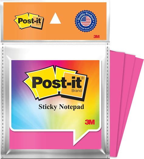 M Post It Sticky Notes Notepad Pads Amazon In Office Products