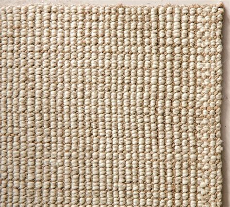 Chunky Wool And Natural Jute Rug Traditional Rugs By Pottery Barn