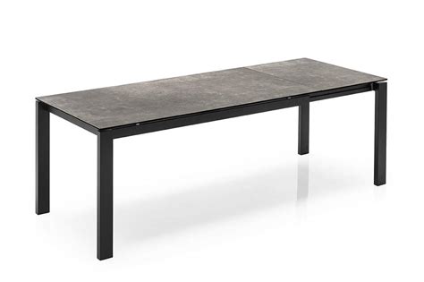 Metal table legs available in canada. BARON extendible dining table | InnoConcept