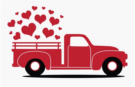 30+ Free Vintage Red Truck Svg Pictures Free SVG files | Silhouette and