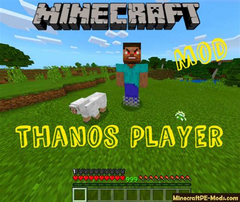 Browse and download minecraft cars mods by the planet minecraft community. Fortnite Thanos Player Minecraft PE Mod iOS/Android 1.16 ...