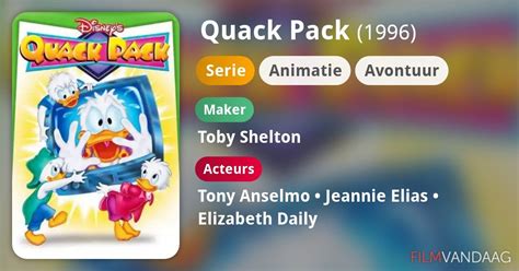 Quack Pack Serie 1996 Filmvandaagnl