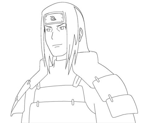 1st Hokage Coloring Pages