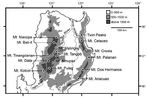 Sopka Skála Učeň Cordillera Mountains Map Aktualizace Rezident Uzavřeli