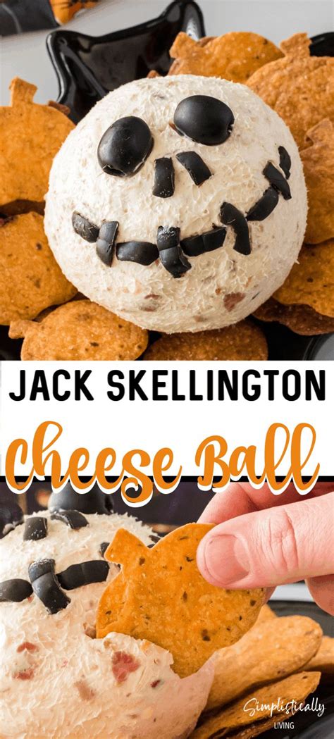 This Jack Skellington Cheese Ball Is The Perfect Appetizer For