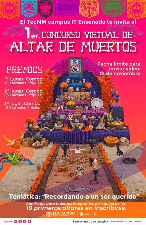 Primer Concurso Virtual De Altar De Muertos Y De Catrinas Tecnológico