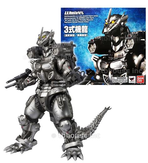 Mechagodzilla Kiryu Heavy Armed Figure Sh Monsterarts Mecha Godzilla 3
