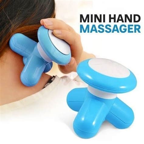 Hand Held Mini Portable Massager For Hand Head Neck Back Legs Arms Face