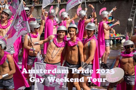 amsterdam gay pride 2023 weekend tour adonis gay holiday gaily tour