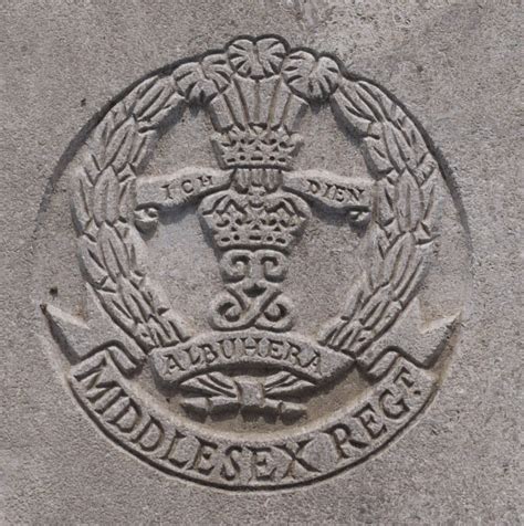 2nd Battalion Middlesex Regiment Remembering The Dead Of World War 1
