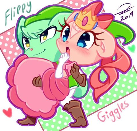Flippy X Giggles Happy Tree Friends Friend Anime Friend Cartoon