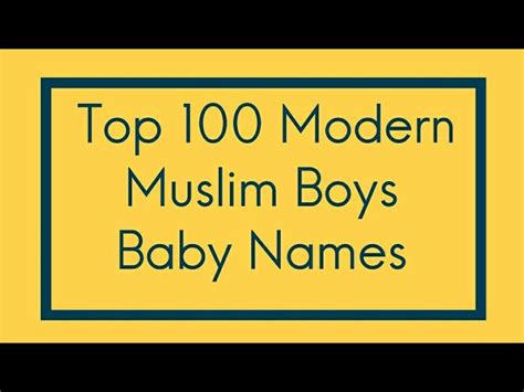 Modern Muslim Boy Names 228 Unique Name Ideas 57 Off