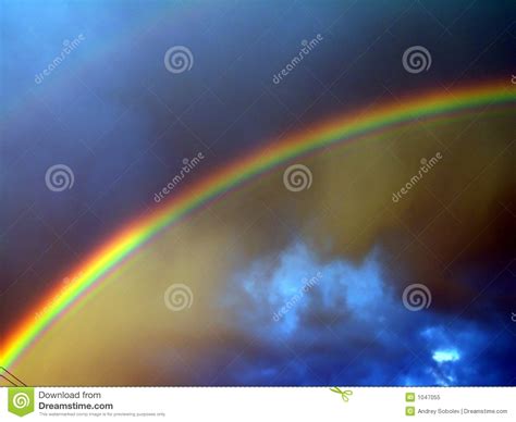 Rainbow Stock Image Image Of Promise Rainbow Storm 1047055