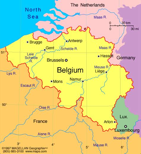 Map of belgium, satellite view. Belgium Map | Infoplease