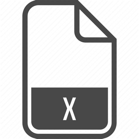 File Format Type Document X Icon Download On Iconfinder