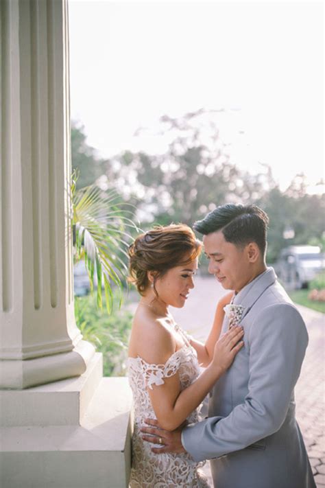 A Blush And Gray Wedding In Cebu Philippines Wedding Blog