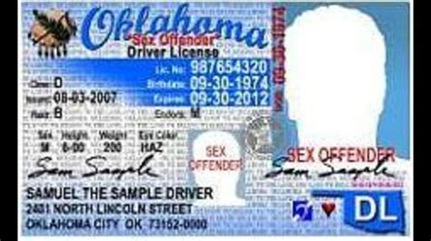 Federal Court Upholds Oklahoma Sex Offender Label On Drivers License Law