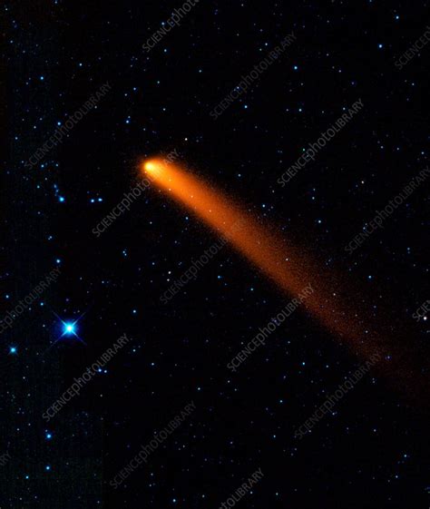 Comet Siding Spring Infrared Image Stock Image C0142517 Science
