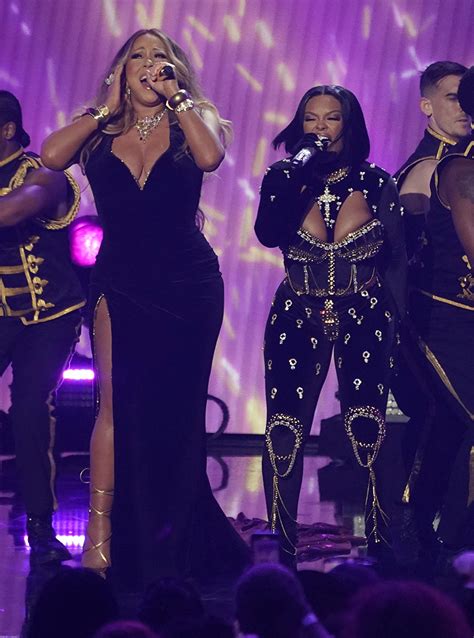 Mariah Carey Makes Surprise Bet Awards Performance In D G Gown