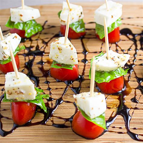 Caprese Appetizers Two Kooks In The Kitchen