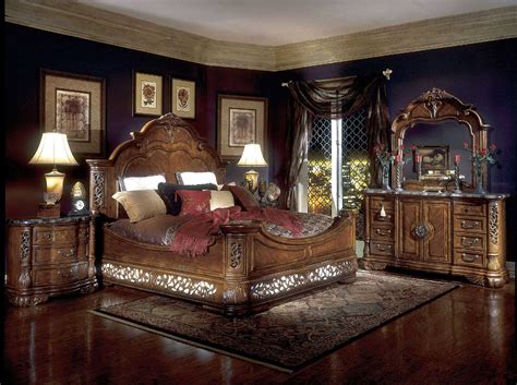 Black king bedroom sets, rustic bedroom sets king, california king bedroom sets, master bedroom sets, and king platform bedroom sets. Enhance the King Bedroom Sets: The Soft Vineyard-6 - Amaza ...