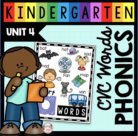 Phonics Unit 4 Cvc Words And Word Families Freebie — Keeping My Kiddo