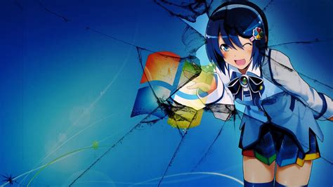 Anime Girl Windows Wallpapers Top Free Anime Girl Windows Backgrounds Wallpaperaccess