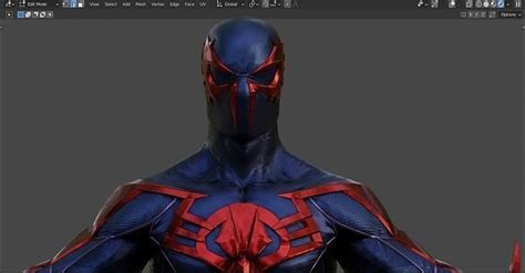 Spider Man 2099 Miguel Ohara 3d Model Animated Rigged Cgtrader